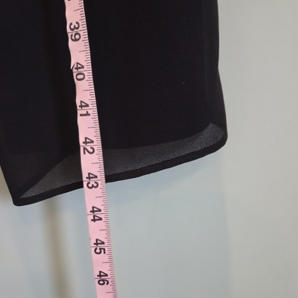 Sheri Martin New York Two-Piece Pant Set Size 18 Vintage Black Chinese-Style - Picture 13 of 16